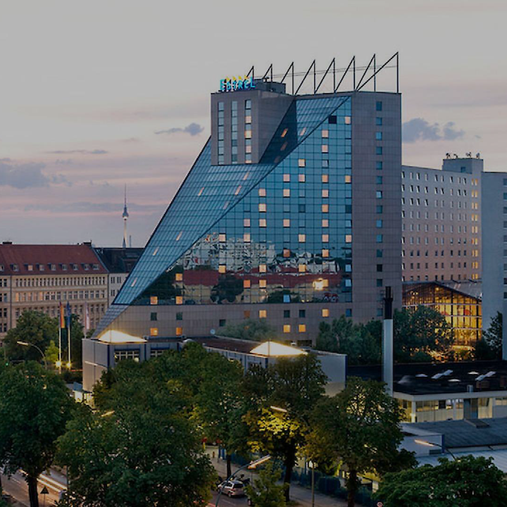 Estrel Berlin and the Berlin skyline